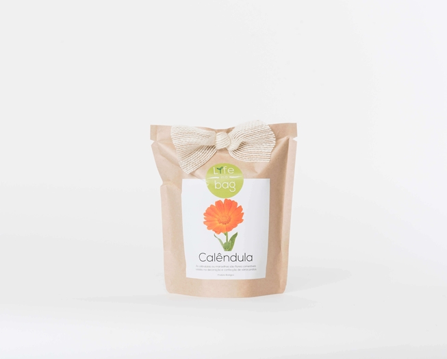 Grow your own calendula  in this bag