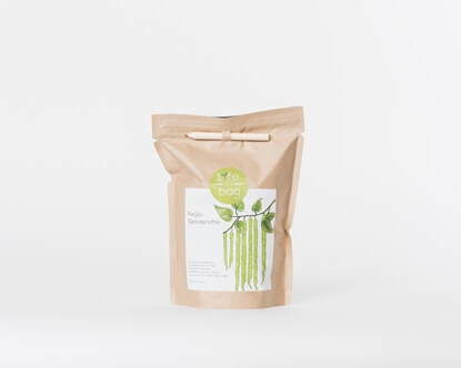 Grow your own slenderette beans in this bag