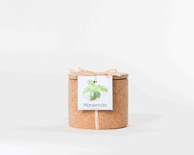 Grow your basil in this cork pot