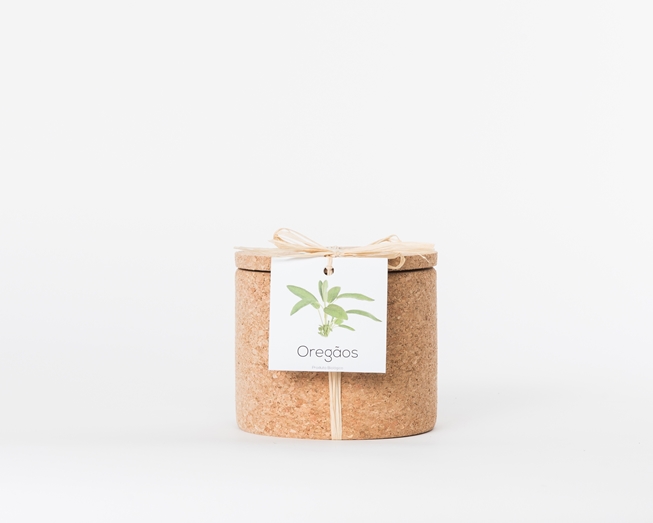 Grow your oregano in this cork pot