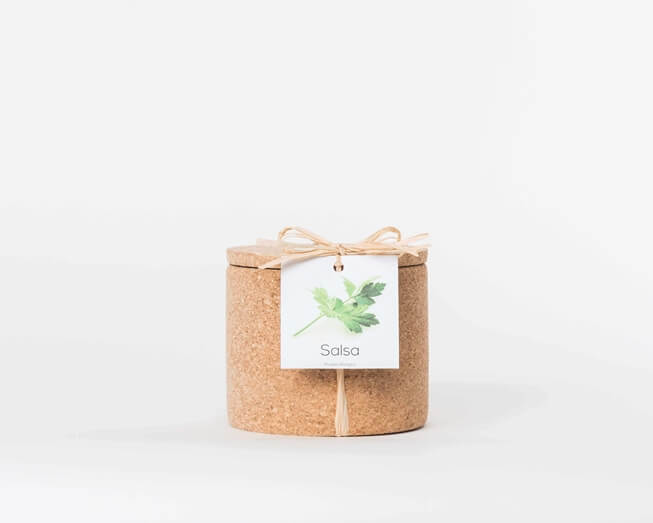 Grow your parsley in this cork pot