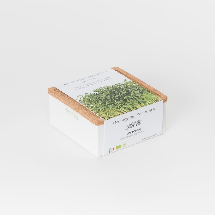 Grow microgreens of cress