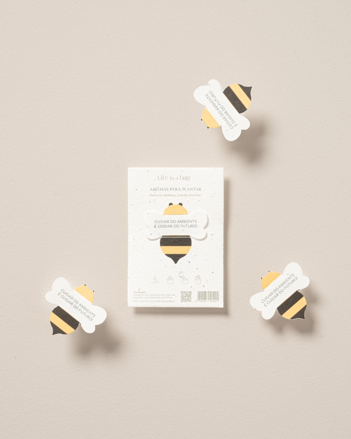 Picture of Plantable bee with card