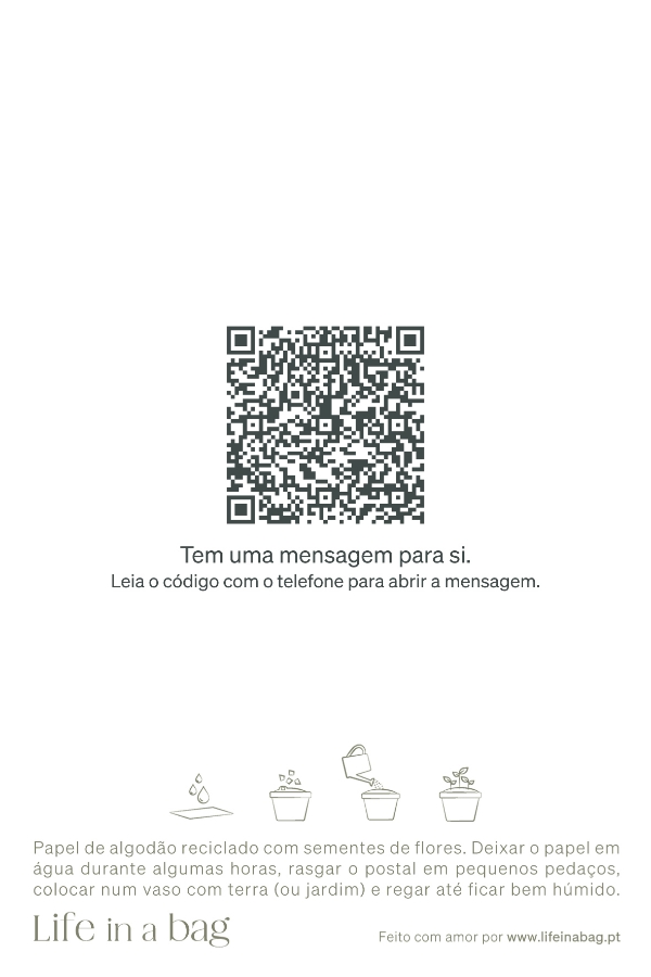 Imagen de Postal Plantable Felicidades rojo